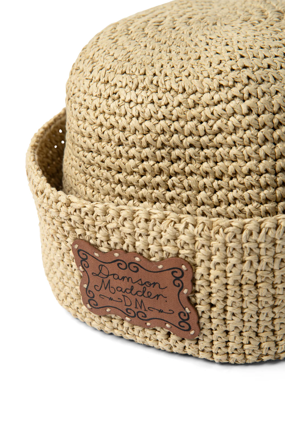 Raffia Sailor Hat - Natural - Image 5