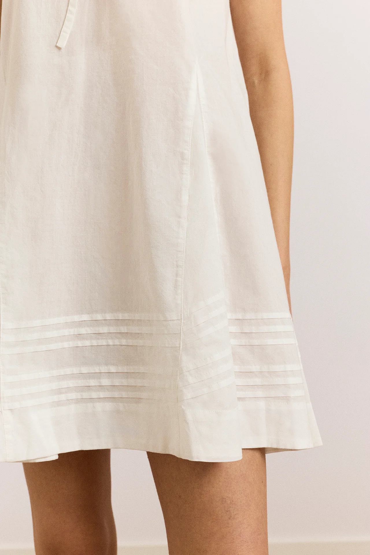 Raven Mini Night Dress - White - Image 8