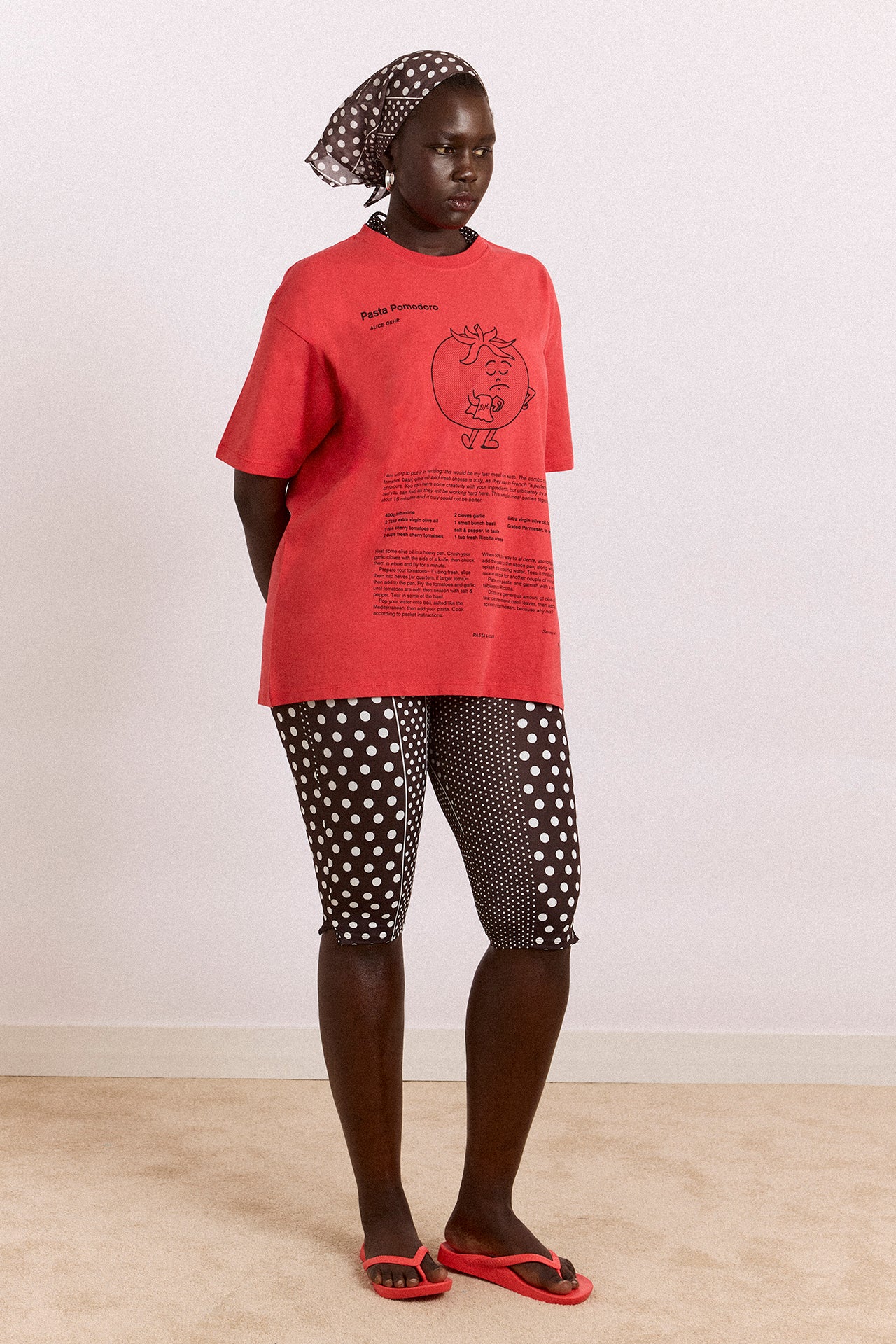 Recipe With Friends Graphic Tee - Red - Image 2