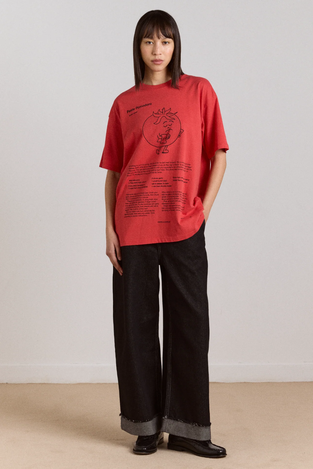 Recipe With Friends Graphic Tee - Red - Image 5