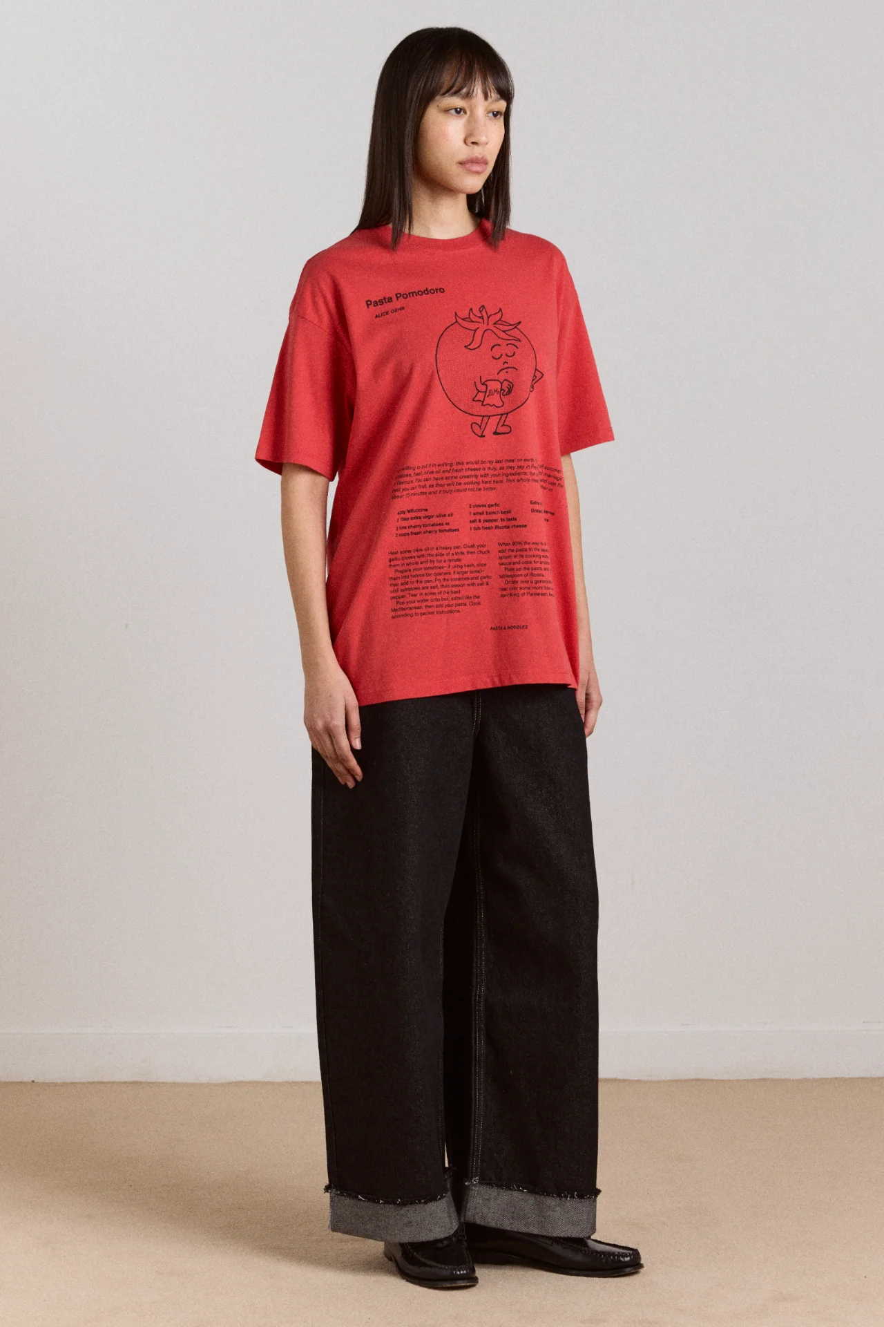 Recipe With Friends Graphic Tee - Red - Image 6