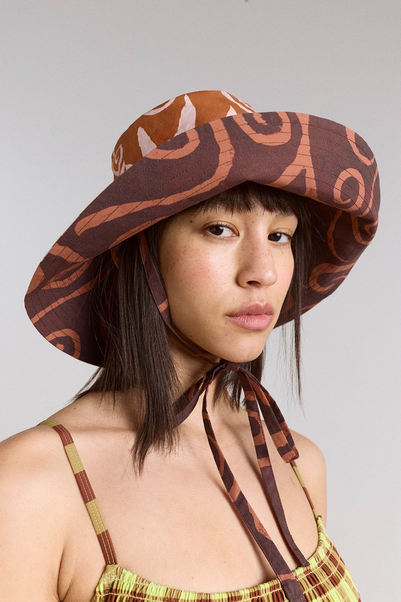 Reversible Sunhat - Mixed Swirl - Image 3