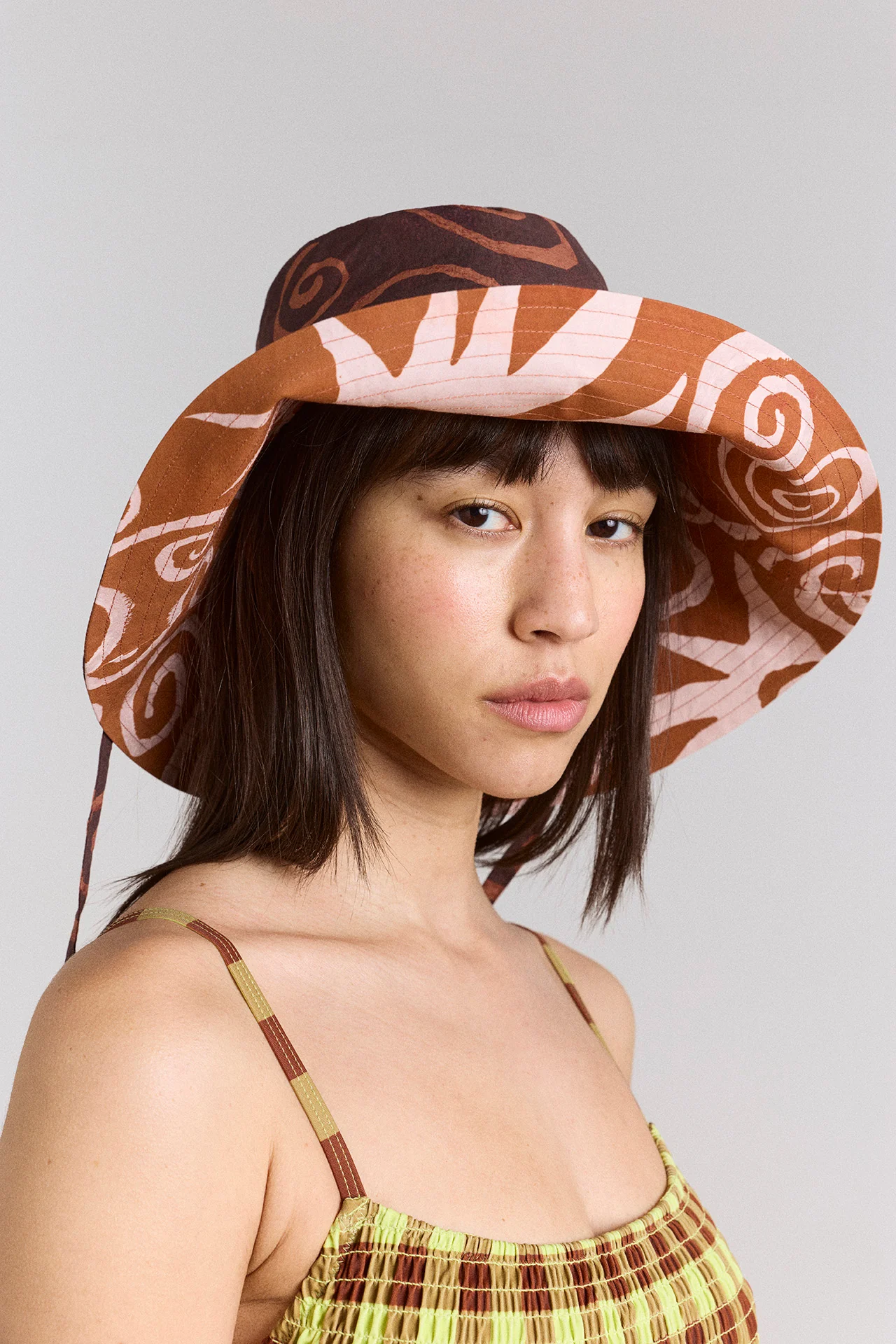 Reversible Sunhat - Mixed Swirl - Image 5