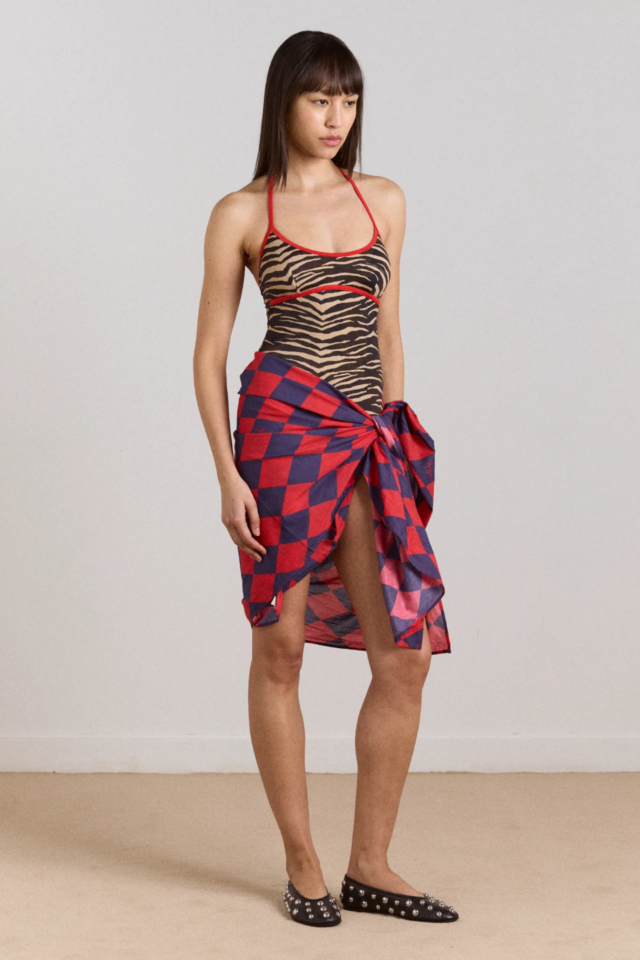 Sarong - Harlequin Print - Image 3