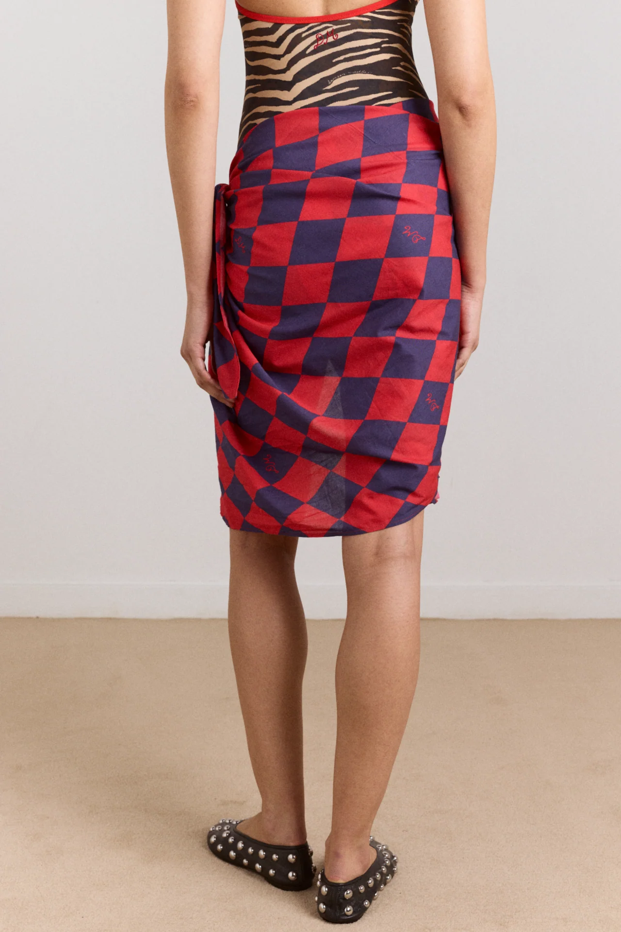 Sarong - Harlequin Print - Image 7