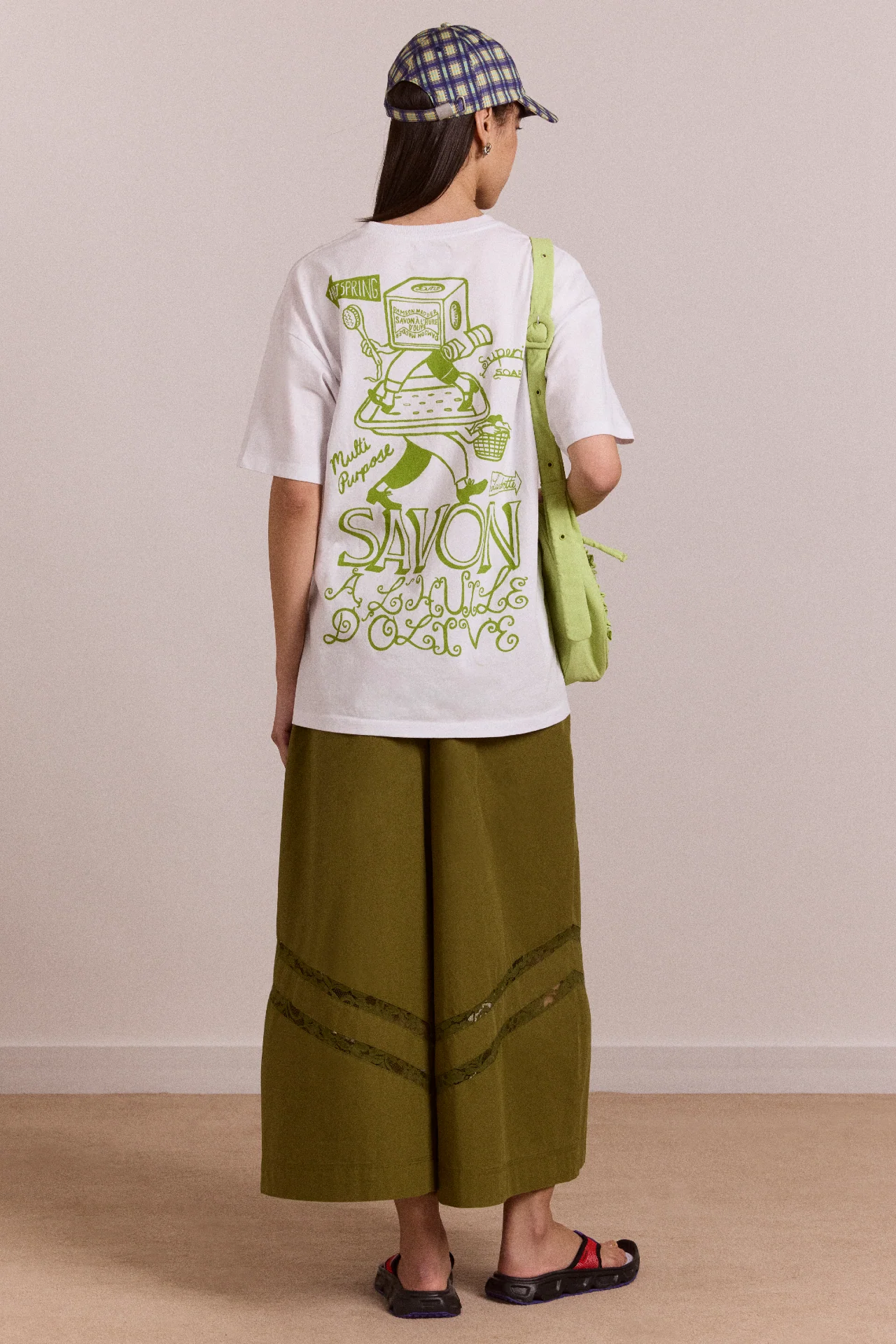 Savon Graphic Tee - White - Image 4