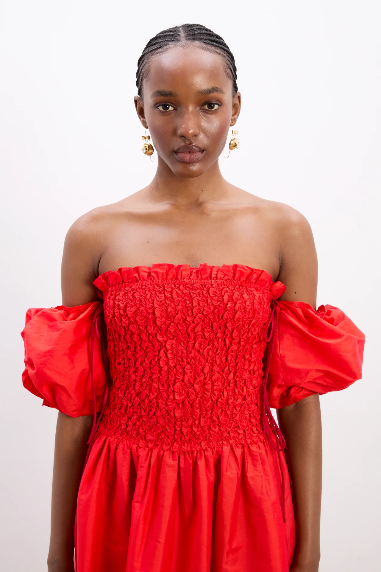 Sita Multiway Midi Dress - Red - Image 4