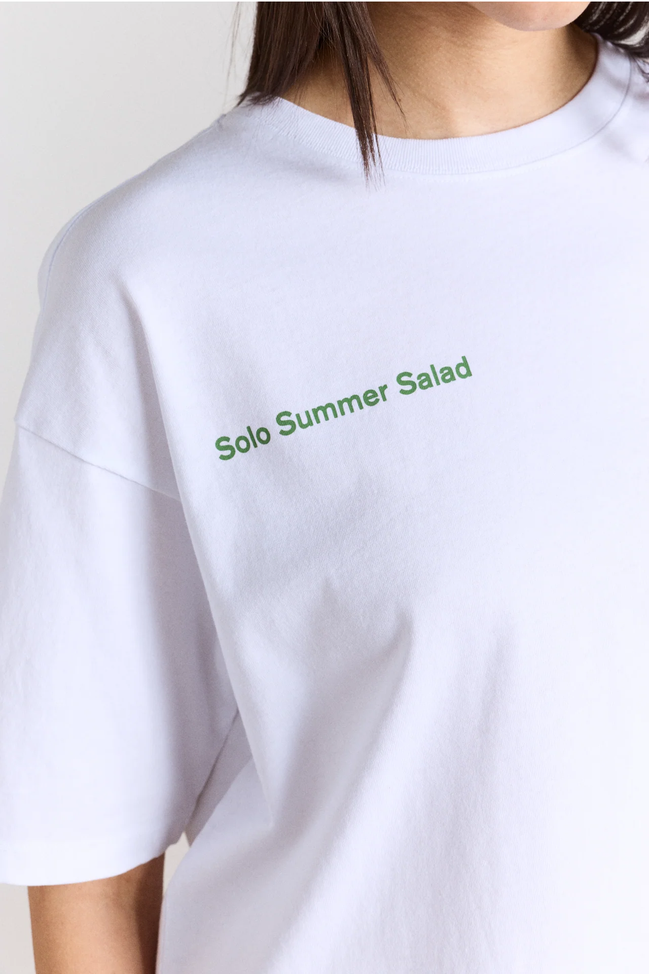 Solo Salad Graphic Tee - White - Image 8