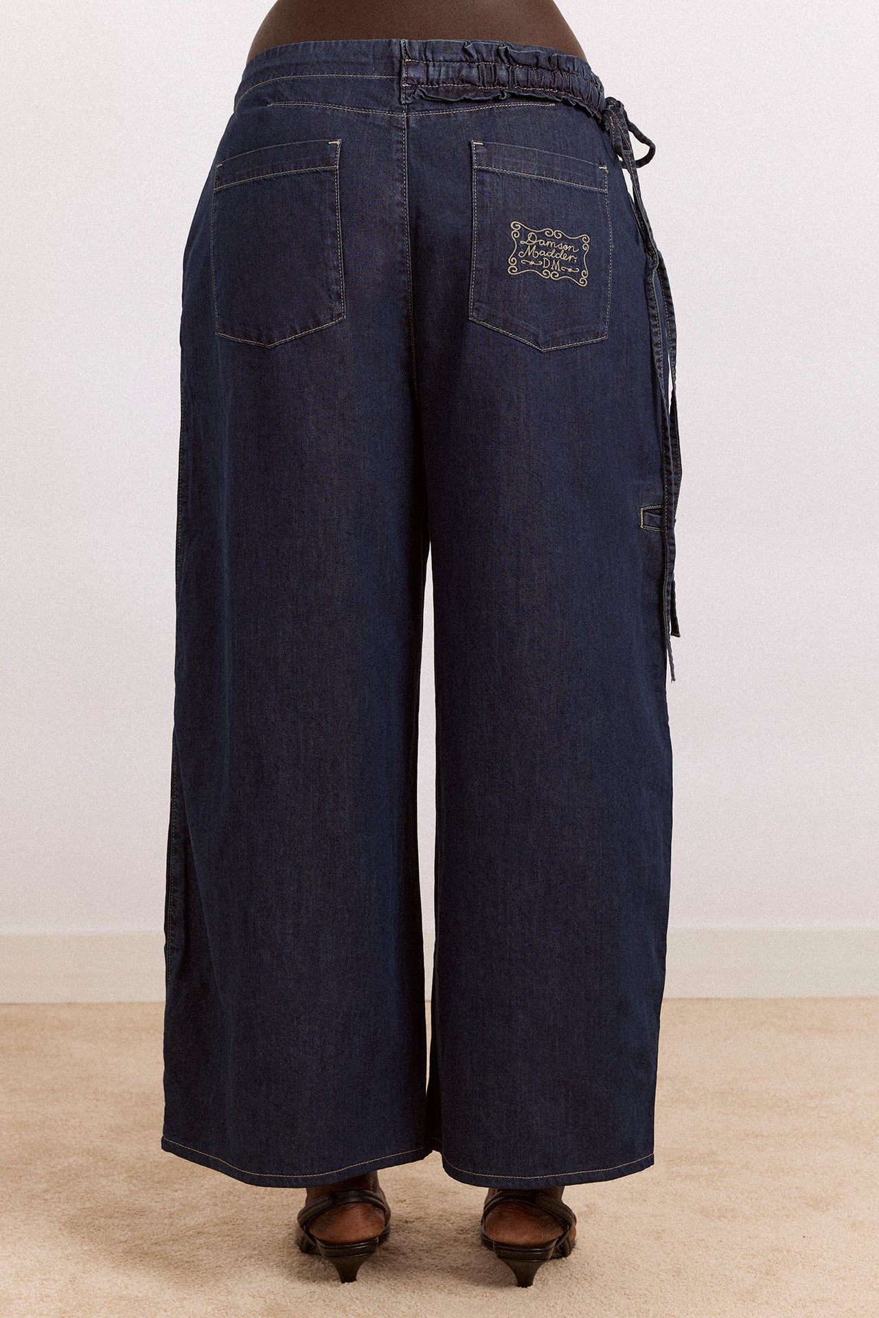 Straight Leg Augusta Jeans - Dark Indigo - Image 10