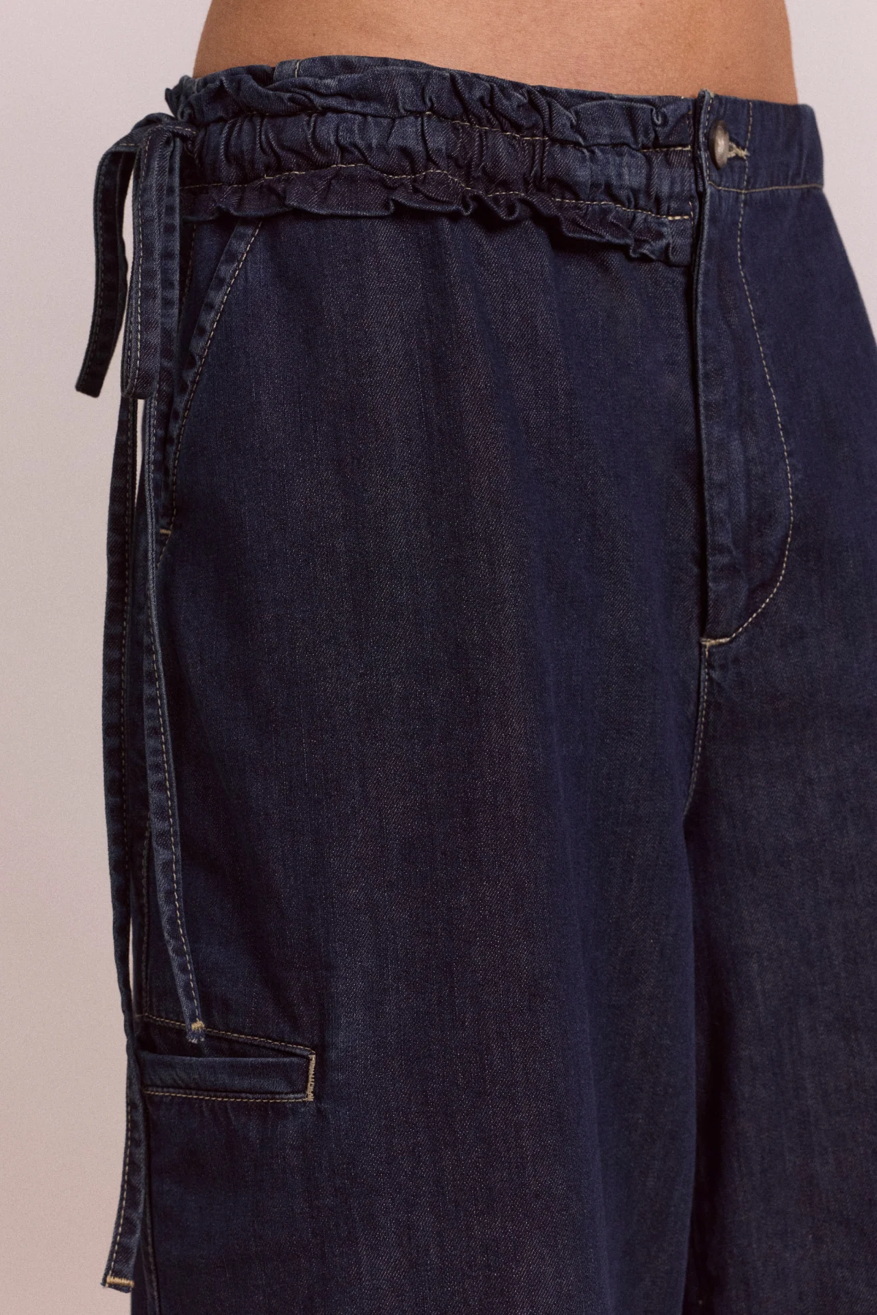 Straight Leg Augusta Jeans - Dark Indigo - Image 11