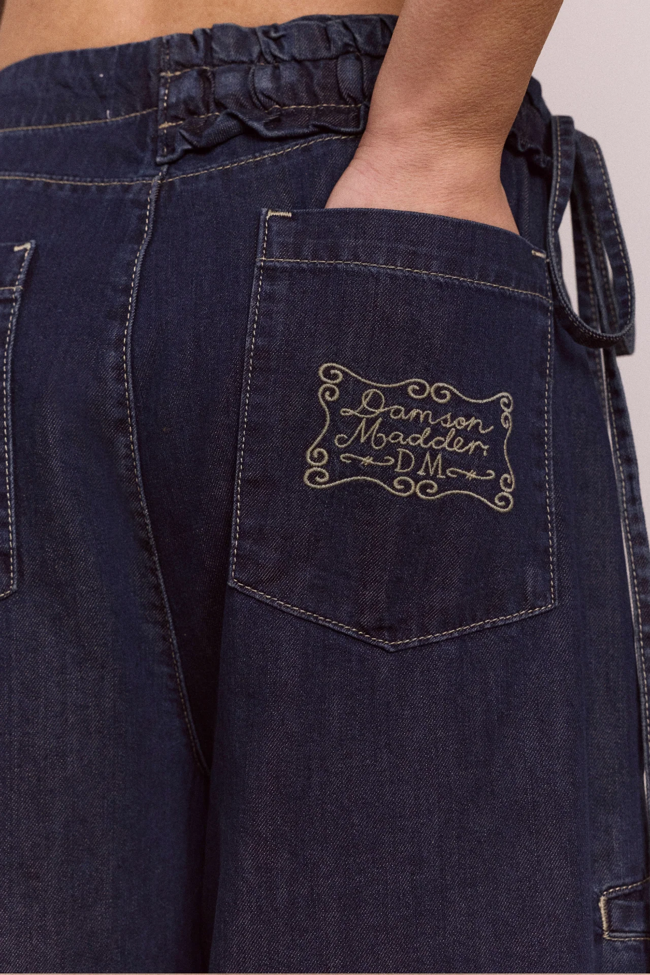 Straight Leg Augusta Jeans - Dark Indigo - Image 12