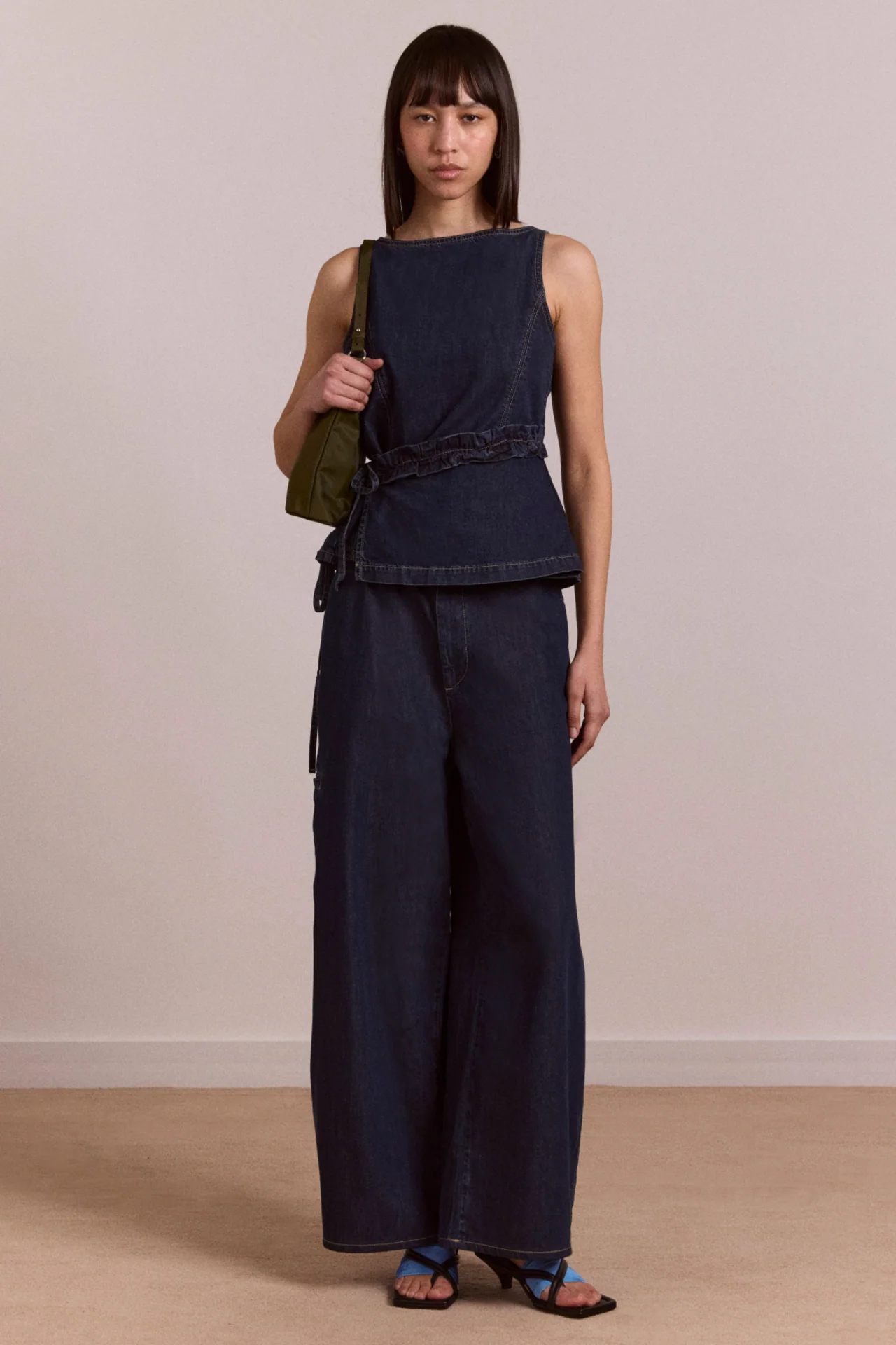 Straight Leg Augusta Jeans - Dark Indigo - Image 6