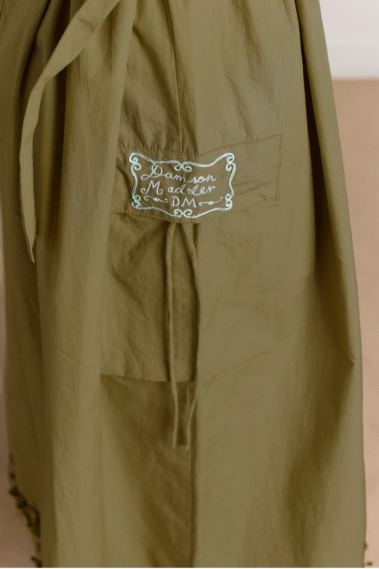 Tate Midi Dress - Olive - Image 3