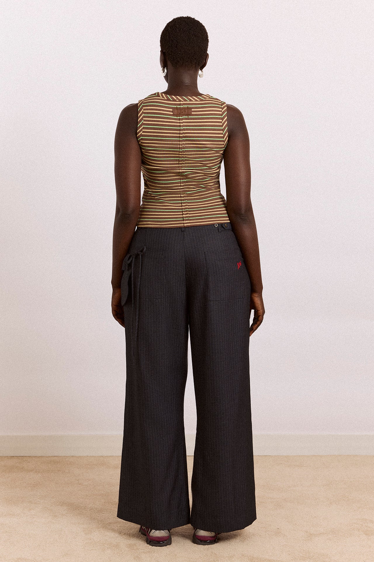 Tatianna Trouser - Pinstripe - Image 7