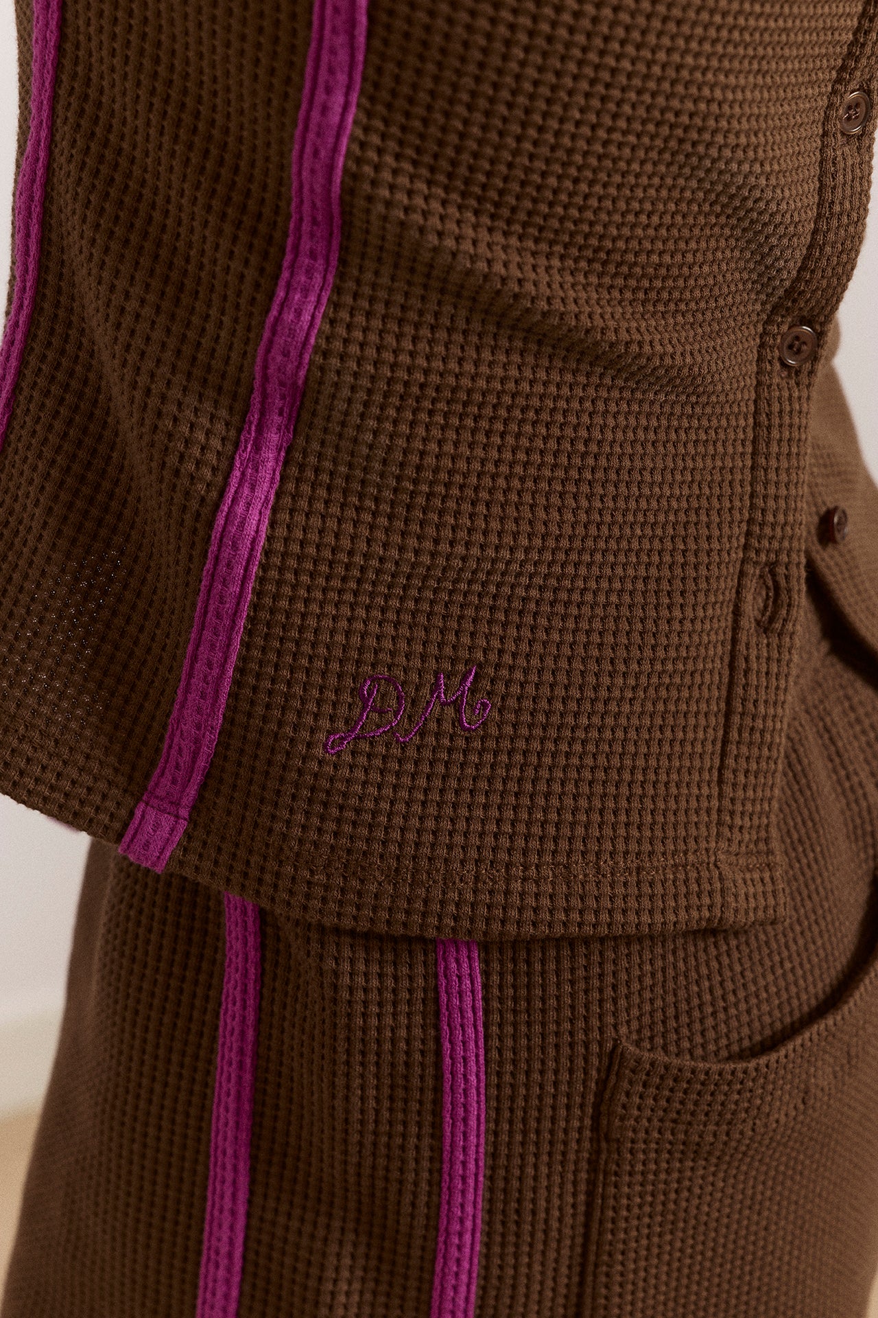 Trina Waffle Tank- Choc - Image 10