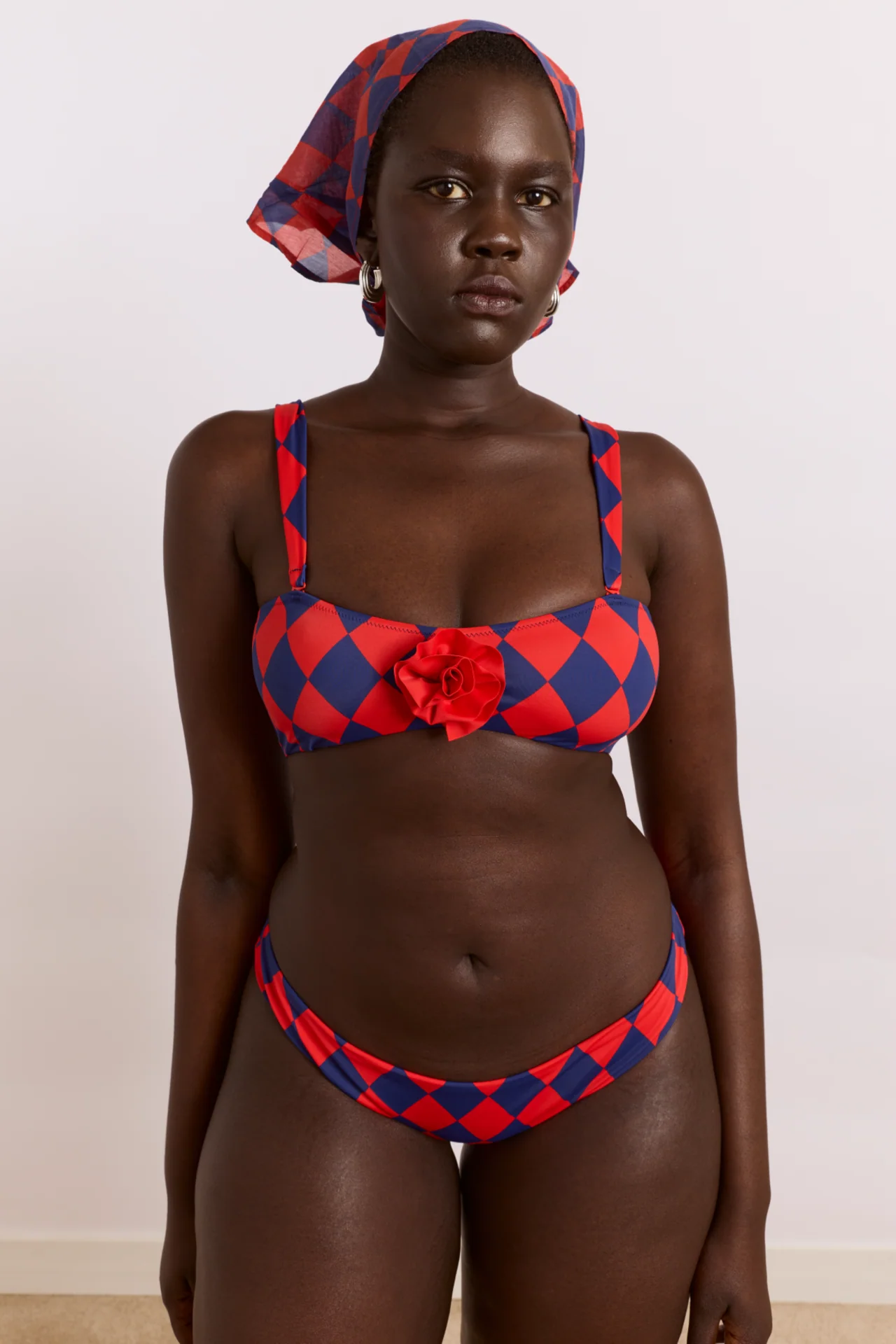 Wren Bikini Bottom - Harlequin Print - Image 14
