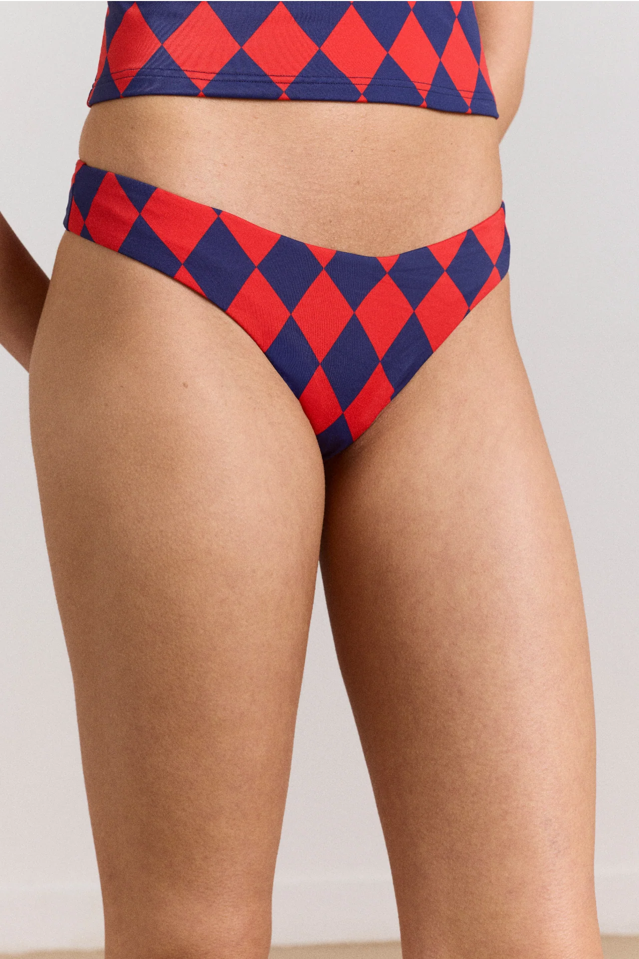Wren Bikini Bottom - Harlequin Print - Image 16