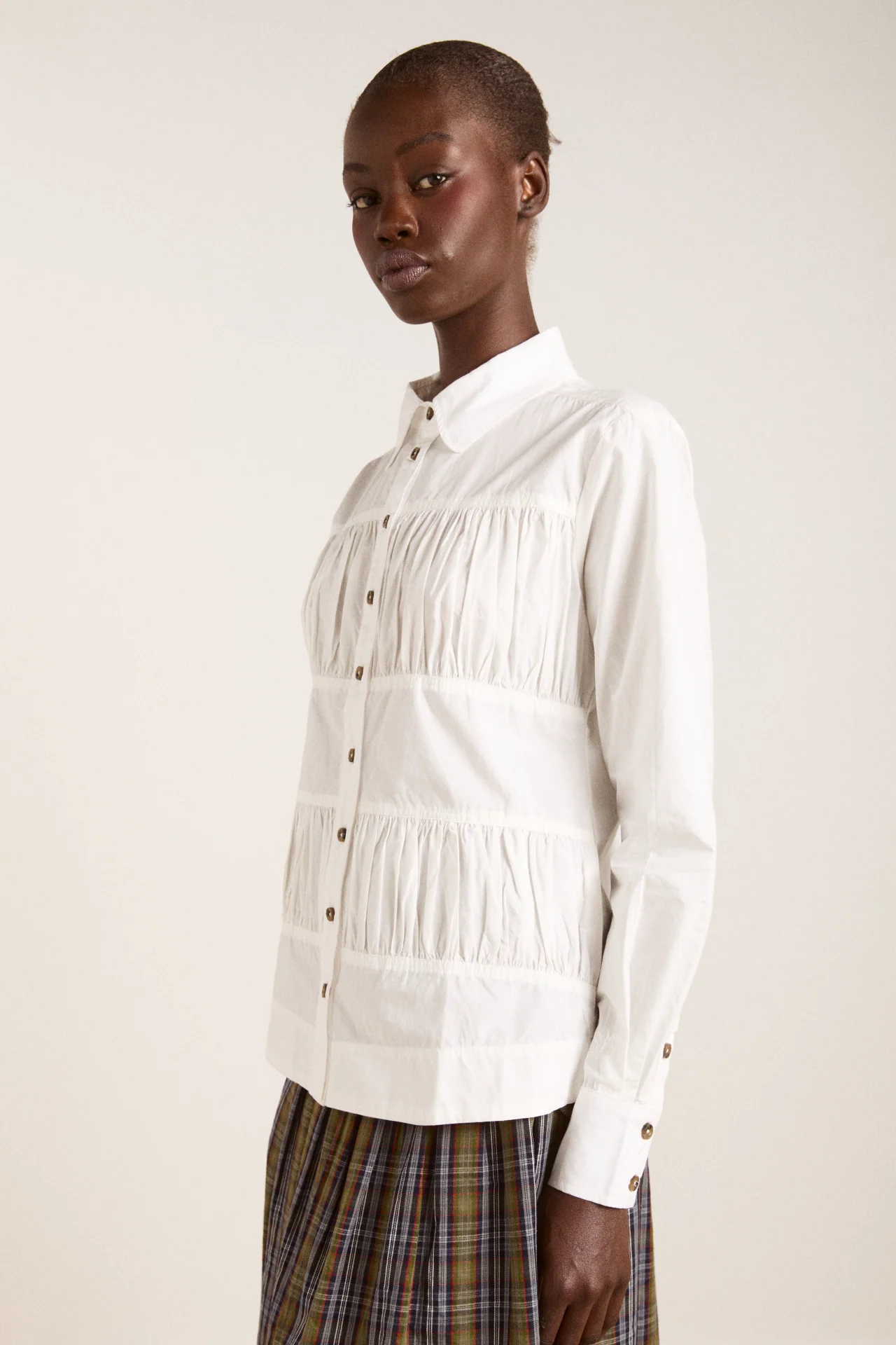 Xenia Shirt - White - Image 5