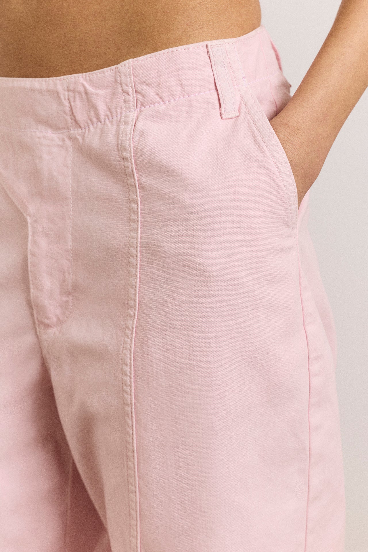 Yves Capri Trouser - Pink - Image 8