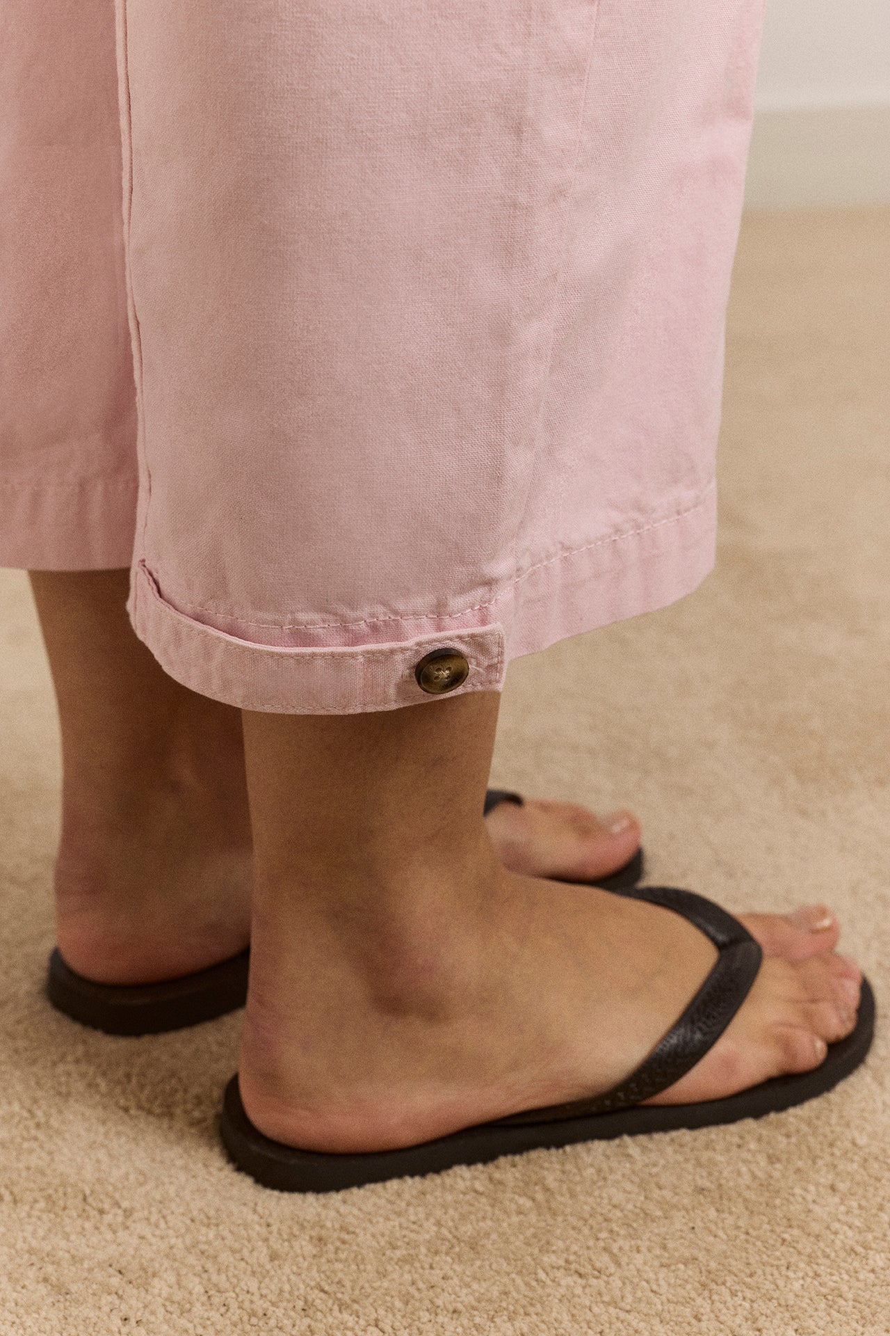 Yves Capri Trouser - Pink - Image 9